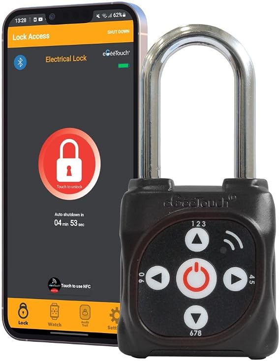 Smart Mini Padlock (Black) - Single