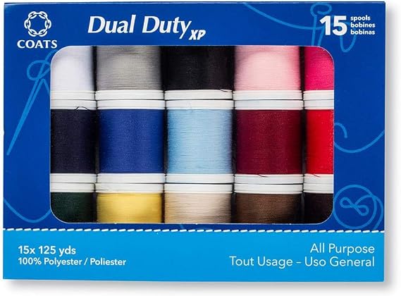 Coats Dual Duty XP General Purpose Thread Box 15/Pkg