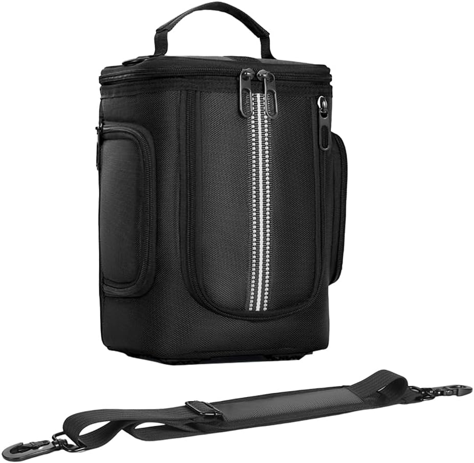 Carrying Case for Anker C300/Anker C300DC, Portable Power Station Travel Storage Bag Organizer Bag Waterproof Anti-Drop with Shoulder Strap & Handle