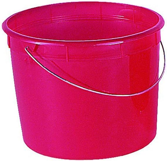 Encore Plastics 5160 Red Plastic Springform Pail, 5-Quart