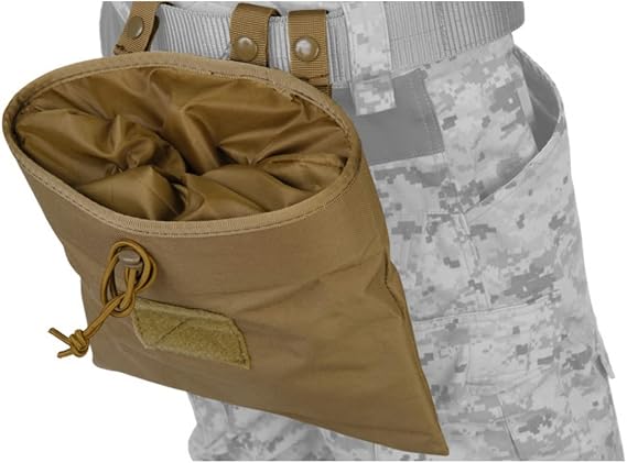 Lancer Tactical Durable Nylon 600D Foldable MOLLE Large Tactical Dump Pouch