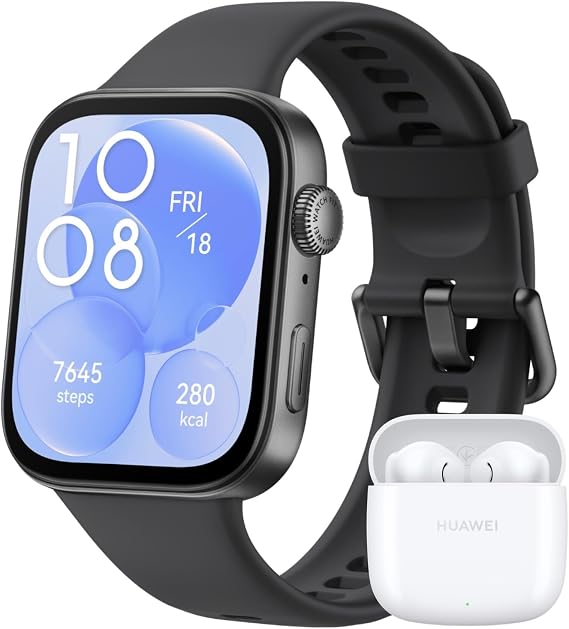 HUAWEI WATCH FIT 3 Black + Freebuds SE 2 White