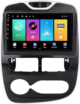 Android 11 Car Radio for Renault Clio 4 2012-2018, 9" Touch Screen Car Stereo Multimedia Player Autoradio with Bluetooth WiFi GPS Mirror Link+Backup Camera