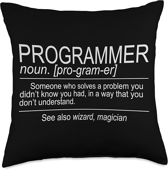 Someone Who Solves A Problem Debug Funny Programmer Throw Pillow