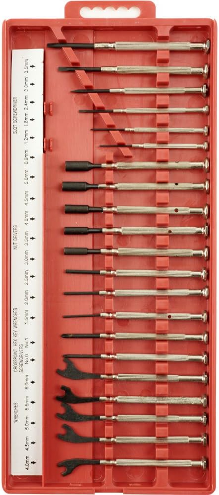 Stalwart Precision Screwdriver Set with Carry Case, 21-Piece