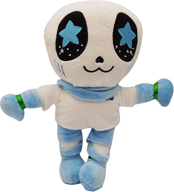 Undertale Plush Collectible Figurine 7.8 Inch Undertale Plushie Sculpture for Adult Collectors, Desk Decor & Gift (Alien Sans)