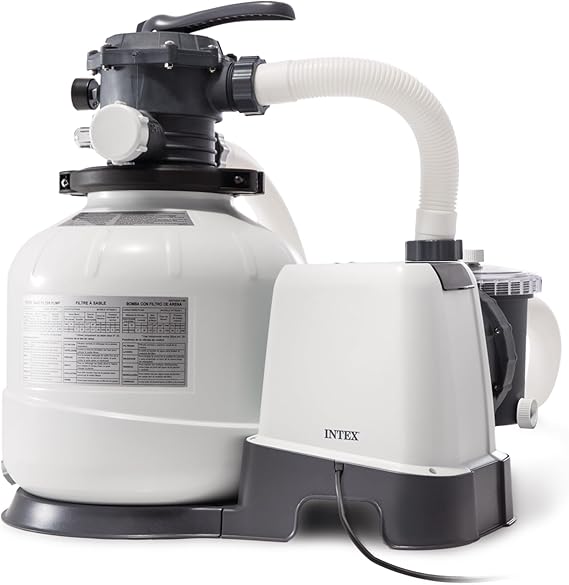 INTEX Krystal Clear 2,800 GPH Sand Filter Pump for Above Ground Pools