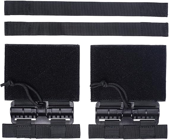 DETECH Quick Release Adapters for Tactical Chest Rig JPC CPC NCP XPC Vest Molle Disconnect Side Entry Conversion Buckles