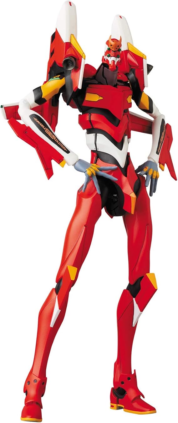 Medicom Evangelion 2.0 Mafex Action Figure, Multicolor