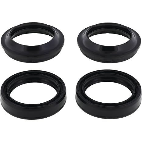 Pivot Works Fork Seal Kit PWFSK-Z025 Compatible with/Replacement for Yamaha FZR1000 1994-1995, TDM850 1992-1993, XVS1100 V-Star (SA) 2014, XVS1300 Stryker 2011-2017, YZF-R6 2006-2015