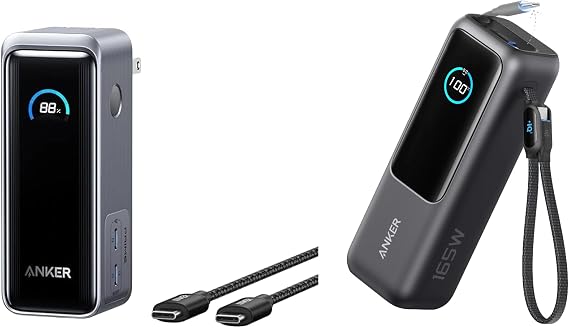 Anker Laptop Power Bank 25,000mAh & Prime Power Bank 9,600mAh (Bundle)