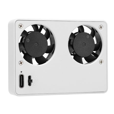 FS 01 Camera Cooling Fan for A7M4, ZVE1, A6700, A7C2, ZV E10, ZV1, for for R6, R7, Camera External Cooling System with Smart Temperature Control, Silent Cooling