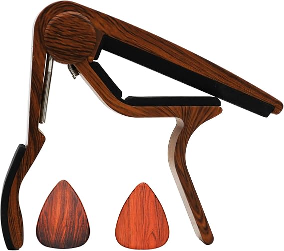 Classical Guitar Capo Specially for Classical Guitar Nylon String with Guitar Pick (Classical)
