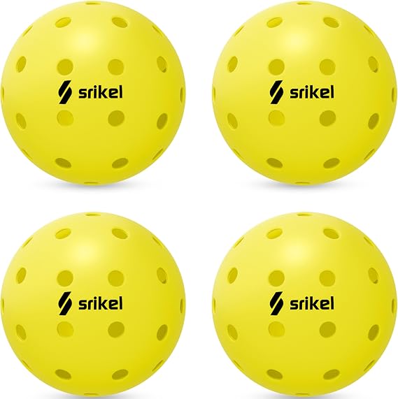 Outdoor/Indoor Pickleball Balls - USAPA Approved, 4/12/36/50/100Pack