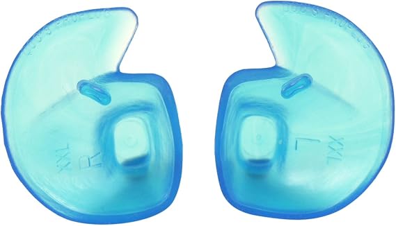 Doc's Proplugs DS02B Extra Small Non Vented Ear Plugs without Leash - Blue