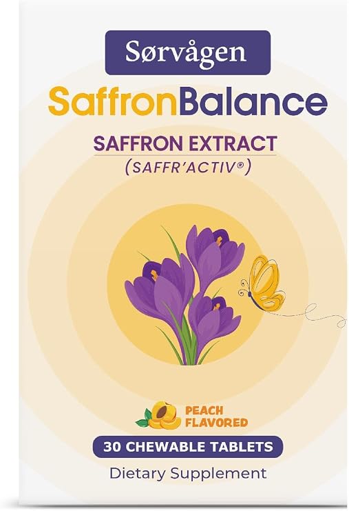 Sorvagen SaffronBalance Safran Çiğneme Tableti- 30 Tablet