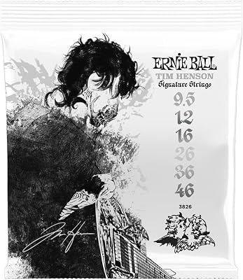 Ernie Ball Tim Henson Slinky Cobalt Electric Guitar Strings 9.5-46 Gauge