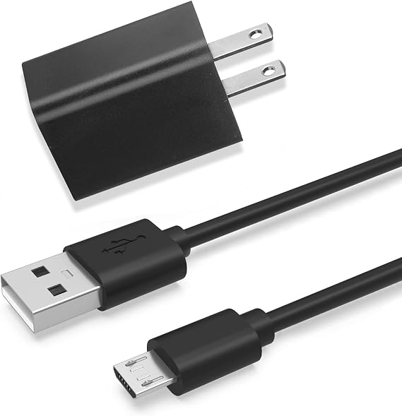 Charger Replacement for Roku Express Plus, Roku Premier/Plus, Roku Voice Remote Pro Micro USB Charging Cord Power Adaptor