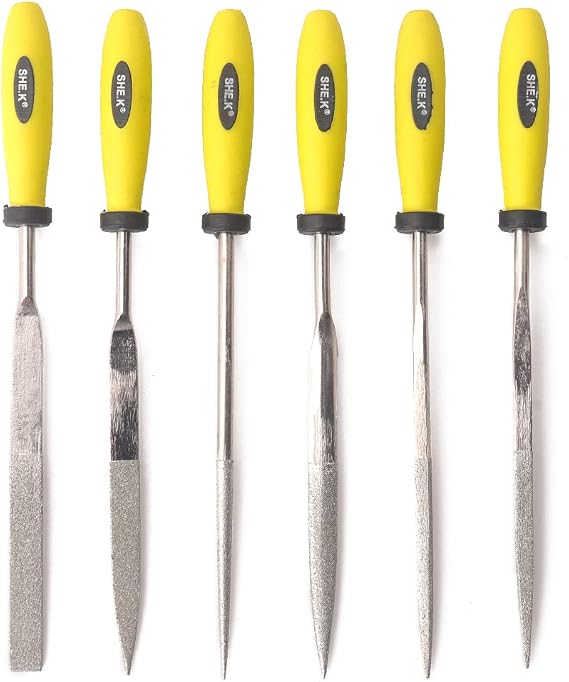 Diamond Needle File Set (6 PIECE Set) 4x160mm