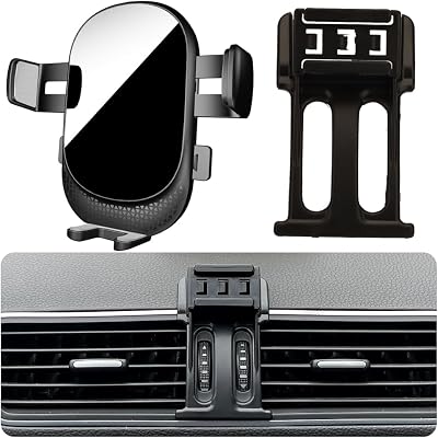 Car Phone Holder for Volkswagen CCPassat Auto Accessories [Only for VW 2009-2017 CC & 2006-2010 Passat] [Auto Lock Hands Free Cell Phone Mount Car fits for iPhone & All Smartphones]