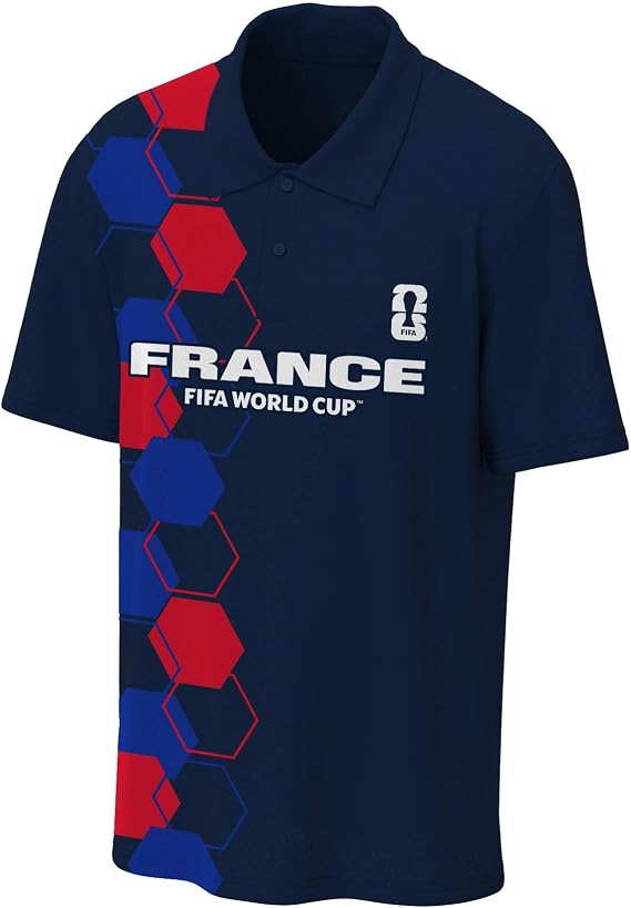 FIFA World Cup 2026 Men's Official Country Short Sleeve Performance Polo Jersey