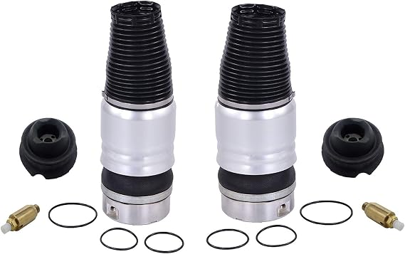 Left Front Air Suspensions Spring 7L8616039D Compatible with Audi Q7 Porsche Cayenne Volkswagen Touareg 7L8616403B 7L6616404B 95535840320 95535840331 (1pair front left and front right)