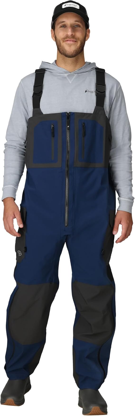 FROGG TOGGS Men's Pilot II Guide Waterproof Breathable Rain Bib