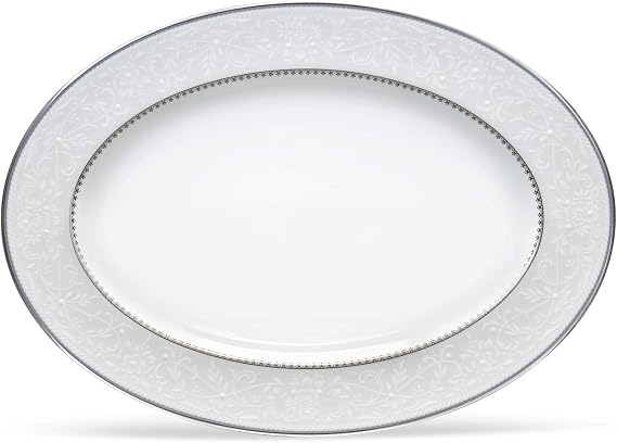 Noritake Brocato Oval Platter, 14"