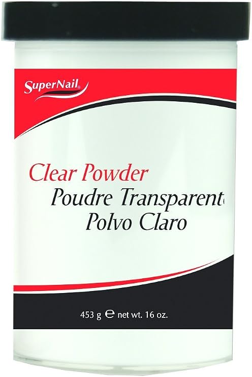 SuperNail Clear Powder - 16oz / 453g