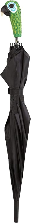 Nanny Parrot Umbrella Costume Accessory for Adults Exclusive Movie Theme with Parrot Head Handle