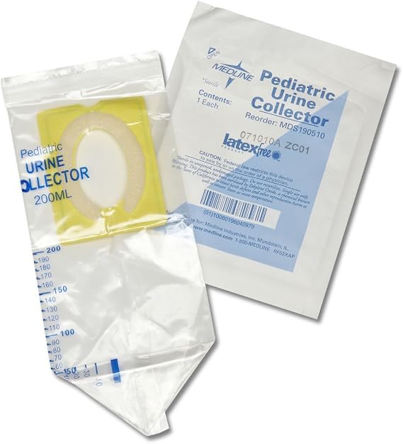 Medline Sterile Pediatric Urine Collectors