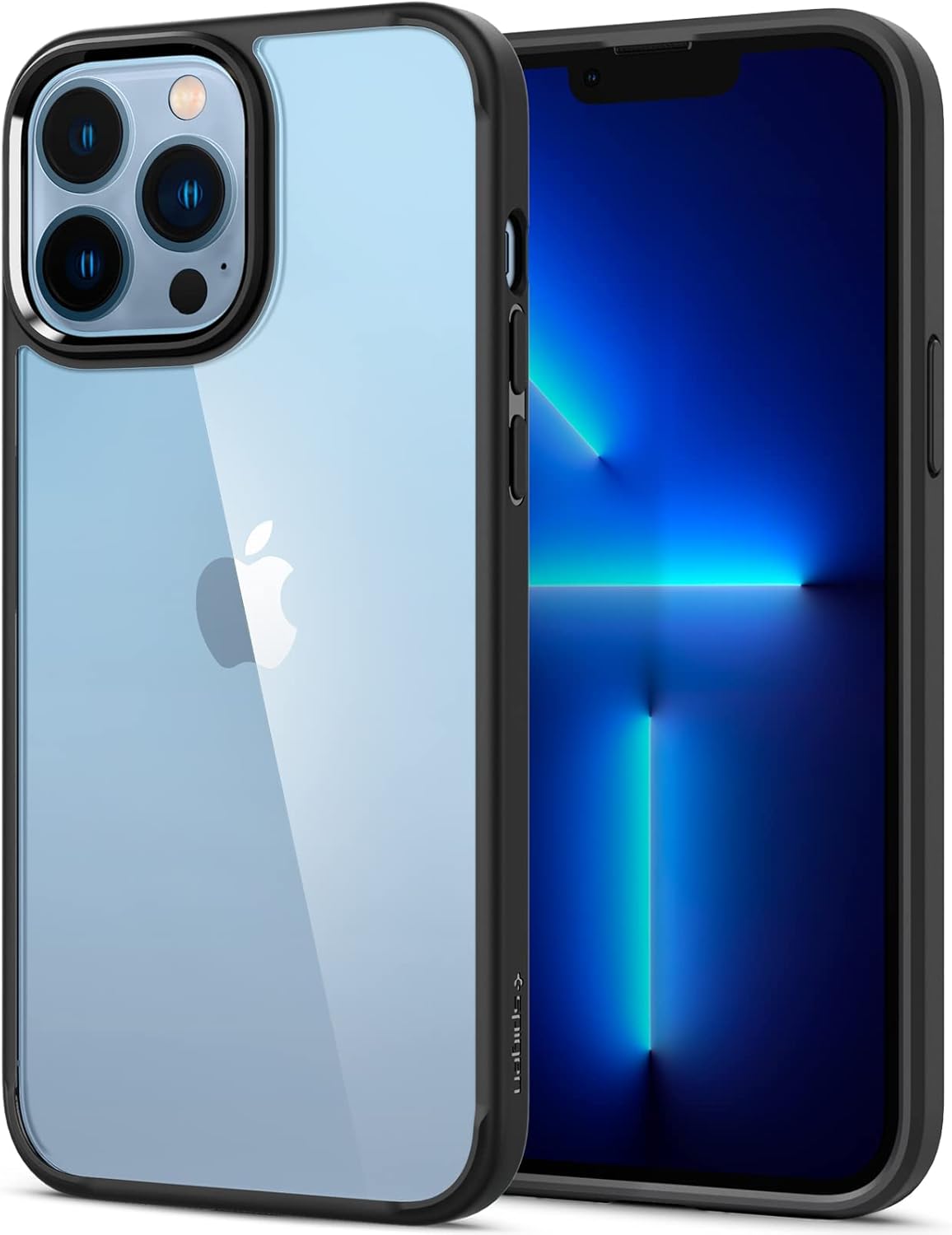 Spigen iPhone 13 Pro Max Case Ultra Hybrid Matte Black - ACS03205