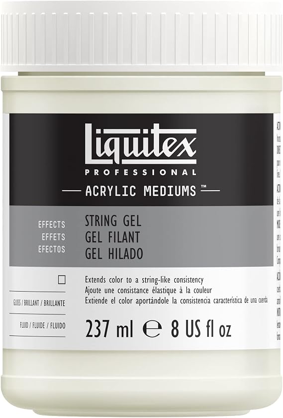 Liquitex Professional String Gel Effects Medium, 237 ml