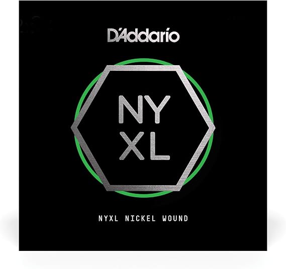 D'Addario NYXL Nickel Wound Electric Guitar Single String, .096