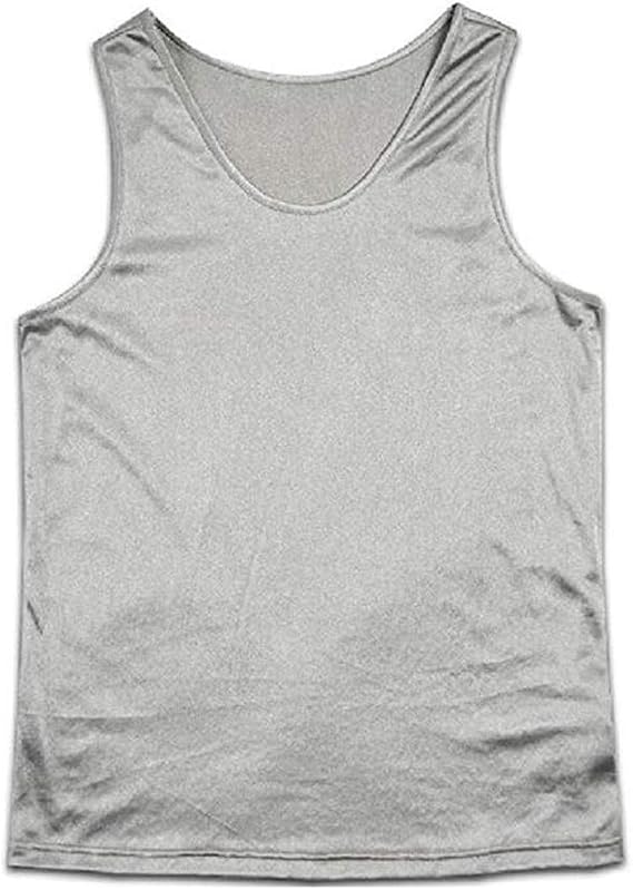 Amradield Men and Women Vest Tank T-Shirt EMF Shielding Sleeveless Radiation Protection Clothes