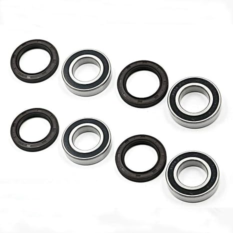 Replacement for Yamaha Front Wheel Bearings and Seals Kits 04-13 Rhino 450 660 700