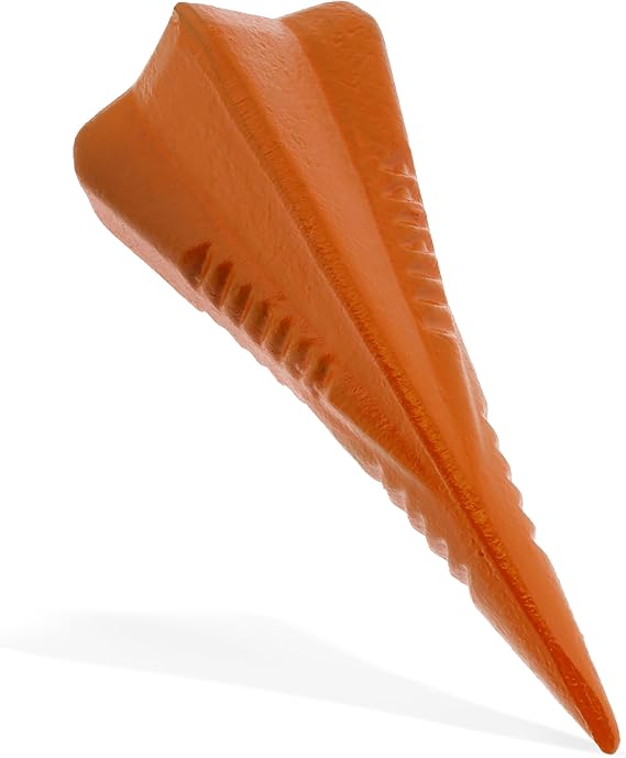 Felled Manual Log Splitter Wedge Diamond Wedge 4-Direction Steel Splitting Wedge Wood Wedge Wood Splitter Wedge Tool