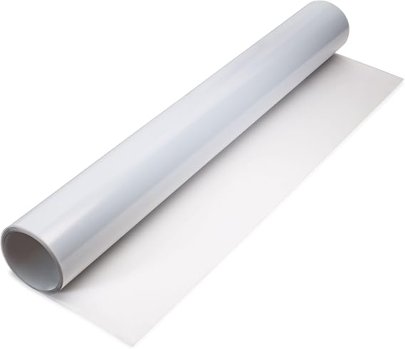 Cardinal Gates KS15 Banister Shield Protector - Clear Indoor Banister Guard for Babies - Shatterproof Plastic Banister Guard for Pets - Made in The USA - 15 Feet Roll