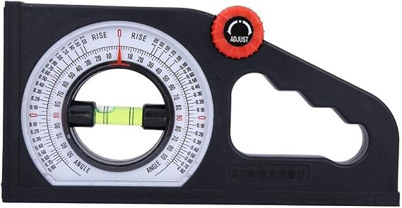 Level Slope Angle Gauge, Digital Level Engineering Slope Level Meter Angle Slope Measuring Tool(Without magnetic)