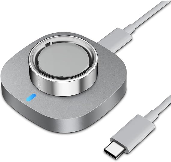 Charger Compatible with Aura-Ring Gen 4 Size 8,Fast Charging Dock