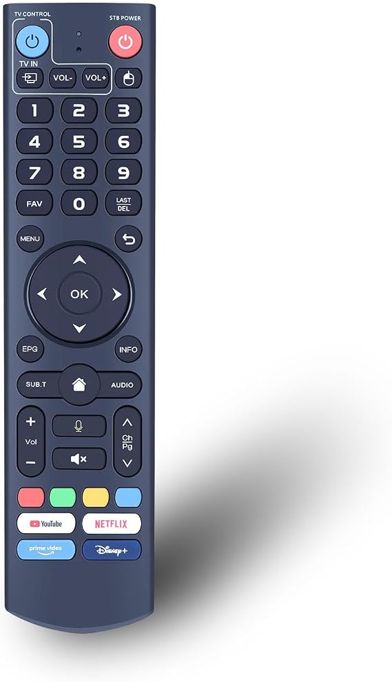 Remote Control Replacement for vSeeBox V3 Pro, V5 Pro, V3 Plus, V1 Max/Elite/Max V1 Pro, V2 Pro