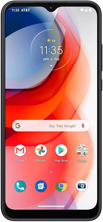 AT&T Prepaid 4G LTE Motorola G Play (32GB) 2021 - Carrier Locked to AT&T