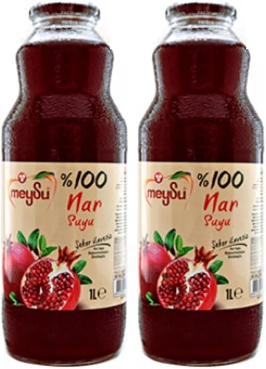 Meysu%100 Nar Suyu 1 Litre Şişe 2li paket