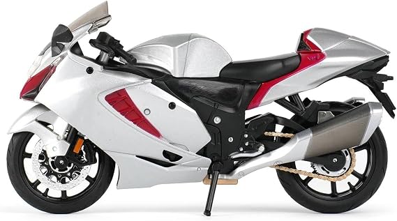 Scale Motorcycle Model 1/12 Motorcycle Model Simulation Alloy Collection Gift for Suzuki Hayabusa 2022