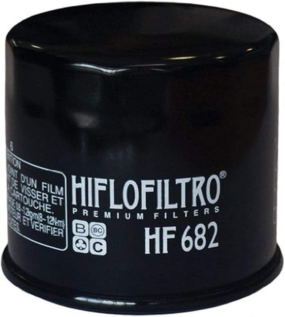 HiFloFiltro HF682 Premium Oil Filter, Single