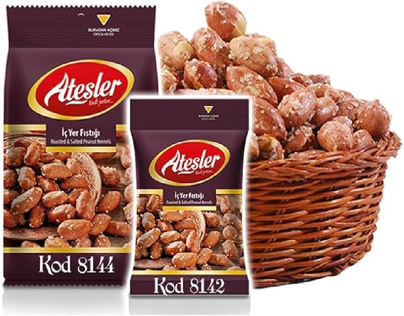 Ateşler Kuruyemiş Fıstık İçi Ekonomik Şeffaf 150 gr
