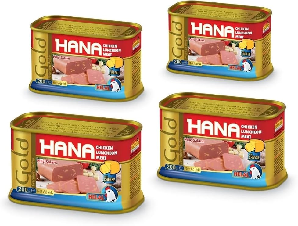 Hana Gold, Peynirli Piliç Salam 200 gr X 4 Adet