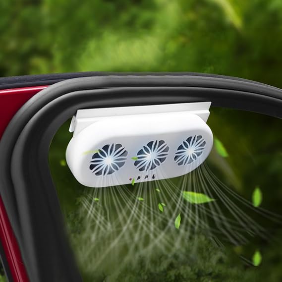 Car Solar Powered Exhaust Fan Car Window Exhaust Fans Ventilation Fan