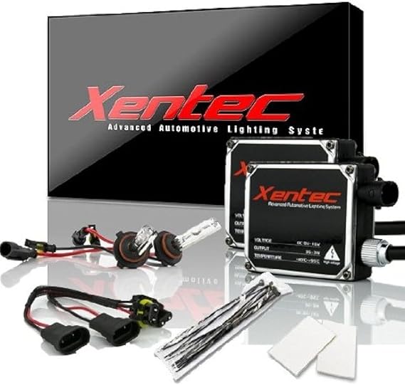 Xentec 9006 (HB4) 6000K HID Xenon Bulb Bundle with 35W Standard Digital Ballast (Ultra White)
