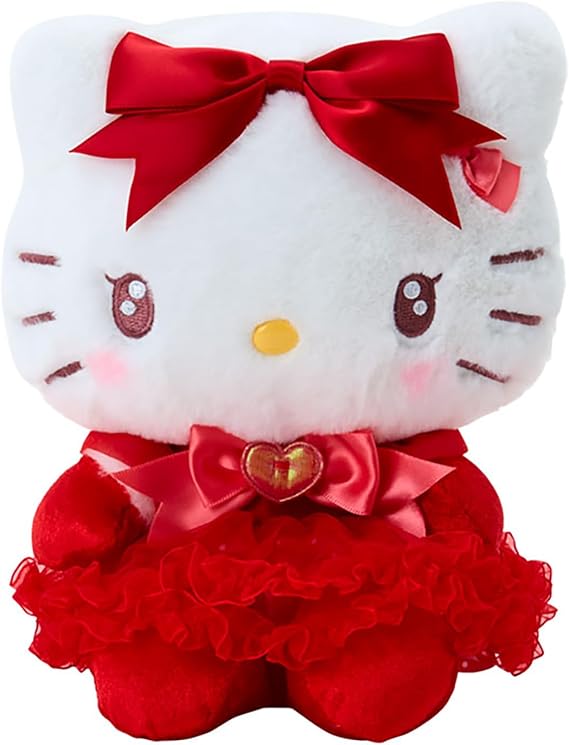 Sanrio 914894 Plush Colorful Dress, Hello Kitty, For Ages 3 and Up